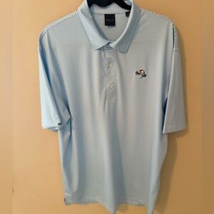 Dunning Golf Bay Hill Blue Golf Polo size XL
